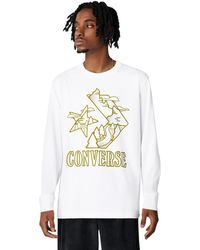 Converse Long-sleeve t-shirts for Men | Online Sale up to 34% off | Lyst
