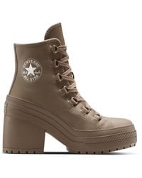 Converse - Chuck 70 De Luxe Heel Platform Leather - Lyst