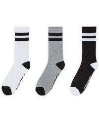 Converse - 3-Pack Double Stripe Crew Socks For - Lyst
