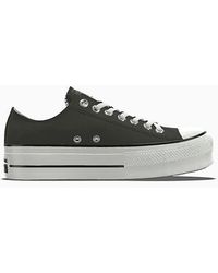 Converse - Custom Chuck Taylor All Star Lift Platform Leather By You - Lyst