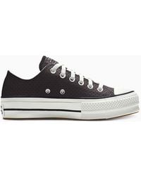 Converse - Custom Chuck Taylor All Star Lift Platform Leather By You - Lyst