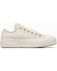 Converse - Chuck Taylor All Star Lift Platform Crafted Stitching - Lyst