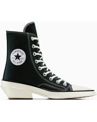 Converse - Chuck 70 de luxe pointed black, white - Lyst