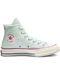 converse chuck 70 pastel leather high top