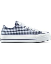 Converse - Chuck Taylor All Star Lift Platform Gingham - Lyst