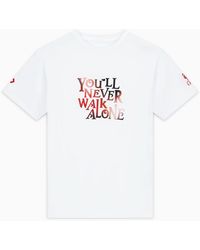 Converse - X lfc loose-fit t-shirt - Lyst