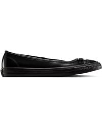 Converse - Chuck Taylor All Star Dainty Ballerina Slip On Leather For - Lyst