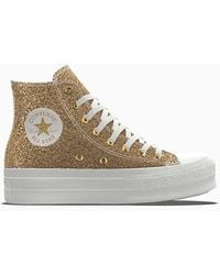 Converse - Custom Chuck Taylor All Star Lift Platform Premium Wedding By You - Lyst