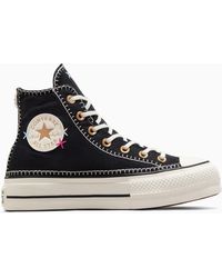 Converse - Chuck Taylor All Star Lift Crafted Stitching Platform - Lyst
