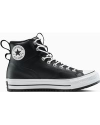 Converse - Chuck taylor all star water-repellent hiker boot black - Lyst