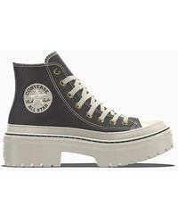 Converse - Custom Chuck Taylor All Star Lugged Heel Platform Leather By You - Lyst