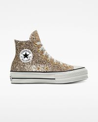 Converse - Custom Chuck Taylor All Star Lift Platform Glitter By You - Lyst