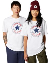 Converse Go-to All Star Patch Standard-fit T-shirt - White