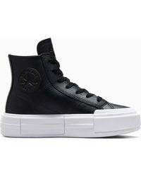 Converse - Chuck taylor all star cruise leather black - Lyst