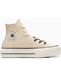 Converse - Chuck Taylor All Lift Canvas & Leather - Lyst