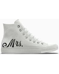 Converse - Mrs Printed Wedding High Tops - Lyst