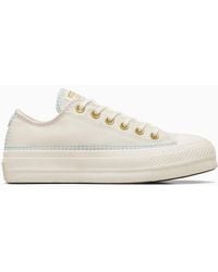 Converse - Chuck Taylor All Star Lift Platform Crafted Stitching - Lyst