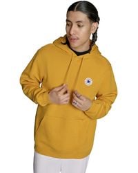 Converse - Chuck Taylor All Star Patch Hoodie Polyester For - Lyst