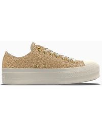 Converse - Custom Chuck Taylor All Star Lift Platform Glitter By You - Lyst