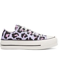 converse leopardate platform