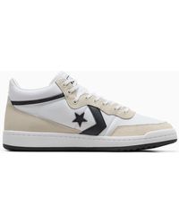 Converse - Cons fastbreak pro leather & suede white - Lyst