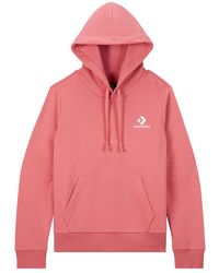 womens pink converse hoodie