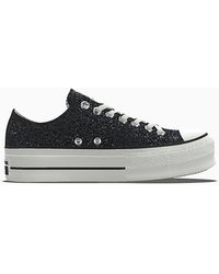 Glitter low top converse online