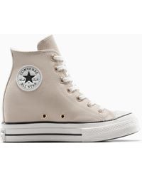 Converse - Chuck 70 Wedge Platform Suede - Lyst