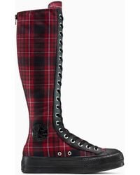 Converse - Chuck taylor all star lift xxhi platform plaid - Lyst