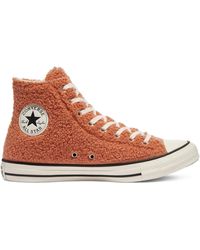 cozy club platform chuck taylor all star high top brown