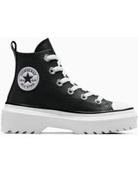 Converse - Chuck Taylor All Star Lugged Lift Platform Leather - Lyst