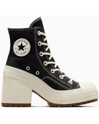 Converse - Chuck 70 Brand-patch Canvas Heeled Trainers - Lyst
