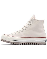 converse khaki earthy buck trek hi trainers