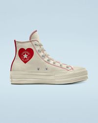 custom platform chuck taylors