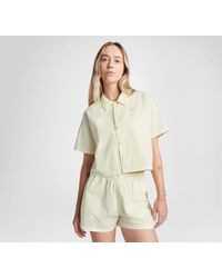 Converse - Button-Down Short-Sleeve Shirt - Lyst