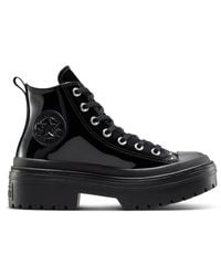 Converse - Chuck Taylor All Star Lugged Heel Platform Patent Leather For - Lyst