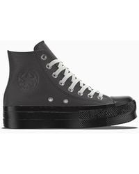 Converse - Custom Chuck Taylor All Star Lift Platform Leather By You - Lyst