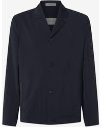 Corneliani - Stretch 120's Wool Overshirt - Lyst