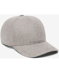 Corneliani - Wool Flannel Baseball Cap - Lyst