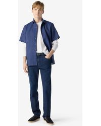 Corneliani - 5-Pocket Trousers Made From Stretch Denim - Lyst