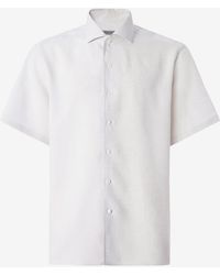 Corneliani - Chambray Linen Shirt - Lyst