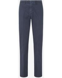 Corneliani - Garment-Dyed Gabardine Trousers - Lyst