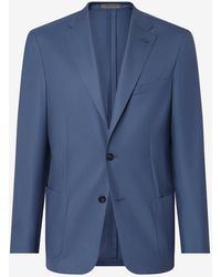 Corneliani - Light Extra Light Wool And Silk Jacket - Lyst