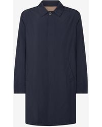 Corneliani - Technical Poplin Trench Coat - Lyst