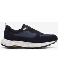 Corneliani - Nylon And Suede Running Shoes - Lyst