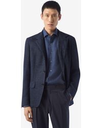 Corneliani - Wool, Silk Linen And Cotton Jacket - Lyst