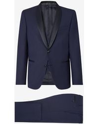 Corneliani - S120's Wool Sablé Tuxedo - Lyst