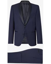 Corneliani - S120's Wool Sablé Tuxedo - Lyst