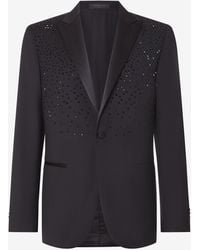 Corneliani - 130's Wool Tuxedo Jacket - Lyst