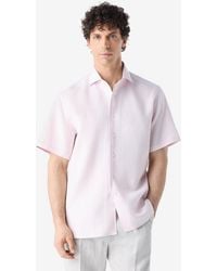 Corneliani - Chambray Linen Shirt - Lyst